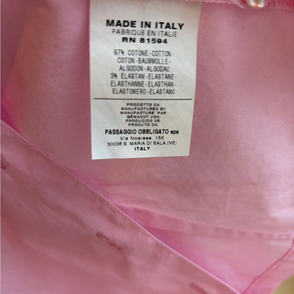 NaraCamicie NWOT shirt XS, Italy 0 - Picture 4 of 6